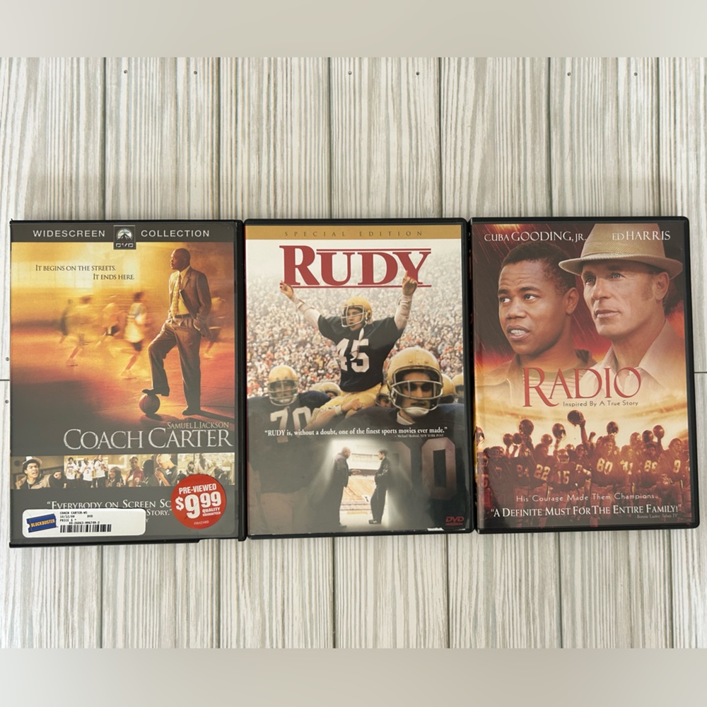 DVD Lot - 3 Sports Movies